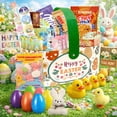 thumbnail image 4 of Easter Snack Basket (52 Count) Filled with Candy, Snacks, Treats and Great Package for Family, Friends, 4 of 8