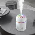 thumbnail image 3 of Humidificador de aire Humidificador para bebés, 300 ml silencioso y mini humidificador con apagado automático de lámpara para el dormitorio para hogar, ahorro Fanmusic Humidificador de aire, 3 of 7