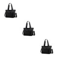 thumbnail image 1 of Wweixi 1/2/3 Durable Tote Handbag For Women - Waterproof And Wear-resistant Multiple Pockets Black 3PCS, 1 of 6