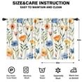 thumbnail image 2 of Blackout Kids Curtains,Pioneer Flower Childrens Insulated Curtains Set Of 2,Bedroom Essentials,Toddler Room Decor 52x63in(132x160cm), 2 of 4