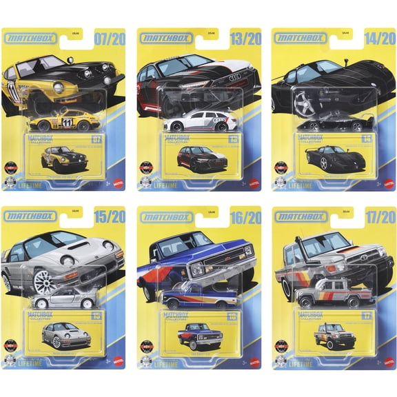 Matchbox Premium 1:64 Collector 8-Piece G Assortment