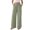 Green-b, variant on QHFBli Wide Leg Pants for Women High Waist Casual Relaxed Pants with Pockets-27/29"/ 50" Inseam