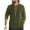 Army Green, variant on TAIAOJING Men's Casual Blouse Simple Solid Color Collar Loose Elegant Button Down Shirt