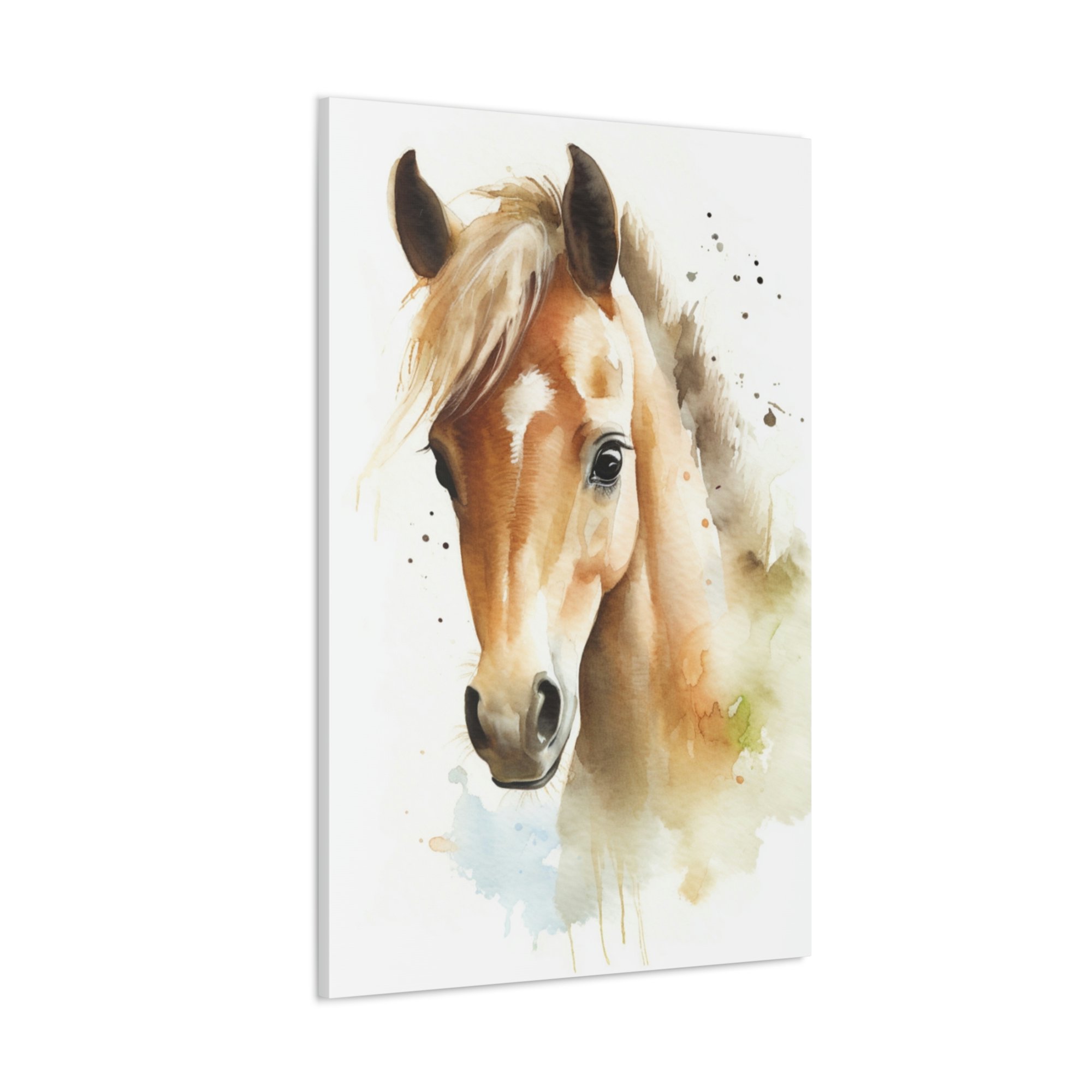 Watercolor Horse Painting 4 - Nursery Collection - Bedtime Stories