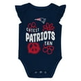 thumbnail image 2 of Girls Newborn & Infant Outerstuff New England Patriots The Sunshine Two-Piece Bodysuit Set, 2 of 5