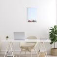 thumbnail image 2 of Stupell Coastal Beach Shacks Sky View Landscape Painting Wall Plaque Unframed Art Print Wall Art, 2 of 6