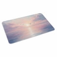 thumbnail image 2 of Ocean Seagull Door Mat&nbsp;Indoor Outdoor Entrance,Non Slip Small Rug for Kitchen Bathroom Entryway Rug,Pink Blue Sunset Clouds Gradient Landscape Washable Doormat Floor Mat 16x24 Inch, 2 of 8