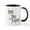 White/Black Inside, variant on CafePress - Love You More! Mugs - 11 oz Ceramic Mug - Novelty Coffee Tea Cup