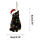 thumbnail image 3 of Fiudx Ofertas Y Liquidación Árbol De Navidad Exagerado Colgante Árbol De Navidad Navideño Coche Artesanías Acrílicas Decoración Colgantes, 3 of 3