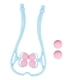thumbnail image 5 of Masajeador de cuello multifuncional con rodillo manual para aliviar el dolor muscular y la tensión. 6 bolas azul, 5 of 6