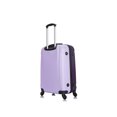thumbnail image 5 of InUSA Pilot 24" Lightweight Hardside Spinner Luggage, Dark Purple/Light Purple, 5 of 7