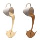 thumbnail image 2 of Taza de café flotante, escultura, decoración de cocina, decoración de derrames, 2 of 5