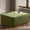 Green(Cloud Velvet), variant on Toject 37" Sectional Sofa Ottomans, No Assembly Couch Footrest, Modular Sectional Couches Ottoman for Living Room, Plush Corduroy, Gray