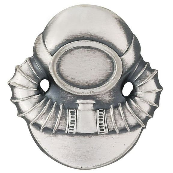 Army Scuba Diver Badge Silver Oxide Finish