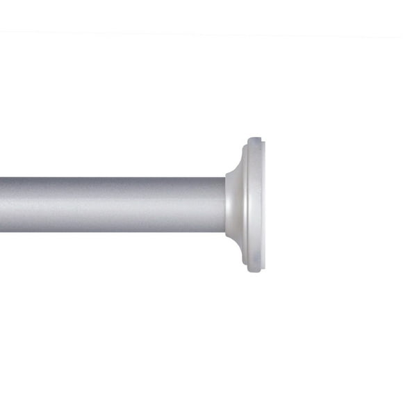 Mainstays 28 in. - 60 in. Tension Rod, 5/8 in. Diameter, In Satin Nickel