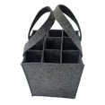 thumbnail image 4 of 4pcs Felt Bottle Bag for 4 Bottles, Felt Bottle Carrier, Bottle Basket with Separate Partition for 4 Bottles, Wine Carrier, Beer Carrier Perfect for N, 4 of 5