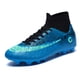 thumbnail image 4 of Zapatos de tachuelas de fútbol Cañas de espigas profesionales de alta tope zapatos de fútbol atlético sin deslizamiento con encaje para entrenamiento de competencia, 4 of 9