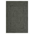 thumbnail image 3 of GlowSol 10' x 13' Area Rug Modern Braided Print Rugs for Living Room Bedroom Non-Slip Low Pile Accent Rug Washable Floor Cover, Gray Brown, 3 of 8