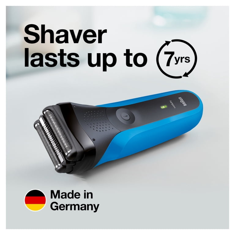 Braun Rechargeable Electric Shaver, Series 3 3010s, Wet & Dry