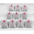 thumbnail image 5 of Darling Souvenir White Hangover Kit Bachelorette Party Supplies Favor Bags&nbsp;Jewelry&nbsp;Pouches 15 Pieces, 5 of 5