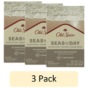 Old Spice Premium Bar Soap, Seas The Day Eucalyptus and Coconut Cream Scent, With Plant Based Cleansers, 5.0 oz (Pack of 3)