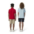thumbnail image 6 of French Toast Boys School Uniform Short Sleeve Pique Polo Shirt, Sizes 4-20 & Husky, 6 of 7