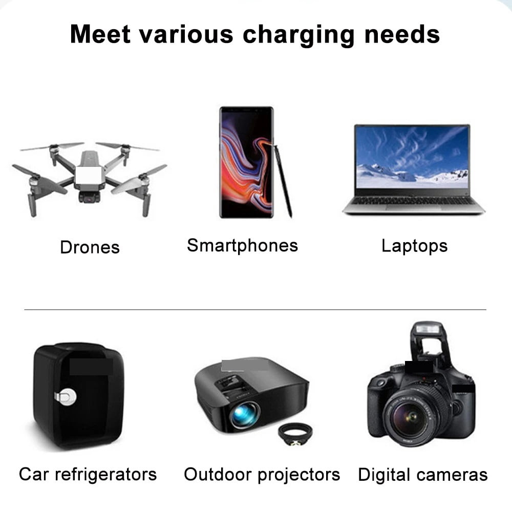 180W Mobile Power Station Solar Generator 110V Portable Power Bank Power Plant Fast Charging