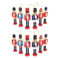 thumbnail image 1 of Paquete cascanueces de pintados , estatuilla de , juguete de para fiestas temáticas navideñas, patio libr Sunnimix cascanueces de árbol de fiesta, 1 of 8