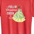 thumbnail image 3 of Disney - Full Of Christmas Cheer Tiana - Women's Short Sleeve Graphic T-Shirt, 3 of 5