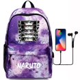 thumbnail image 1 of Anime Naruto Backpack for Boys Girls Hildren Back To School Schoolbag Student Kawaii Backpack Light Weight Bags, 1 of 5