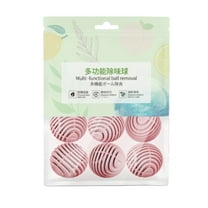 Sneaker Balls, 6pcs Boot Deodorizer Shoe Smell Eliminator, Shoe Deodorizer Set, ECO Friendly Efficient Foot Odor Eliminator For Shoes For Shoe Cabinets, Wardrobe