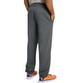 thumbnail image 2 of Champion Mens Fleece Elastic Bottom Sweatpants With Pockets, Oxford Grey, XL, 2 of 2