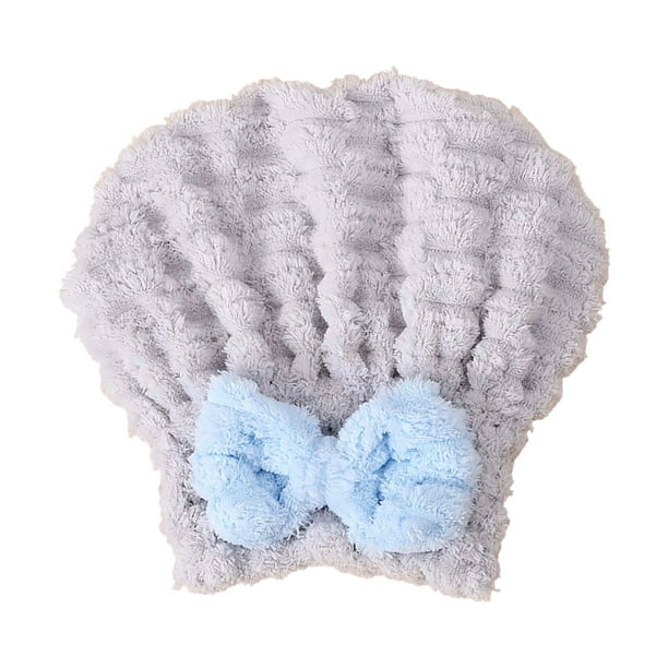 Toalla para el cabello superabsorbente Toalla de microfibra para el cabello Toallas para el cabello de secado rápido Toallas suaves con lazo Toallas para el cabello mojado