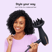 INFINITI PRO CONAIR Full Body & Shine Pro Dryer, Titanium Technology, Diffuser and Concentrator