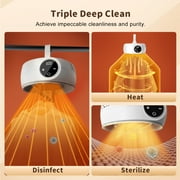 Uten Portable Electric Clothes Dryer, Hanging Ventless Dryer with Timer, Compact Foldable for Apartment, RV, Travel, Space Saving