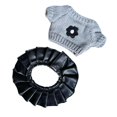 thumbnail image 4 of Suéter de muñeca de 2 piezas y falda de cuero, accesorios de disfraz para muñecas de 20 cm, regalos de Halloween, 4 of 9