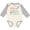 Natural and Heather, variant on Inktastic Brilliant Like My Grandad Boys or Girls Long Sleeve Baby Bodysuit