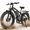 Black, variant on 5000W Peak Electric Bike for Adults, 52V 25AH 100Miles Ebike Fat Tire 26inch, 45MPH Fast Electric Bicycle Mountain Bike, Hydraulic Brake UL2849