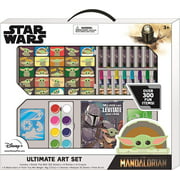 Star Wars Mandalorian Baby Yoda Mega Art Set for Kids with Stickers for Painting   Coloring