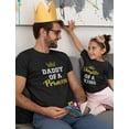 thumbnail image 6 of Father & Daughter Matching Set Daddy and Me Outfit Dad & Toddler Girl T-Shirts Daddy Black Large / Daughter Black 5/6, 6 of 6
