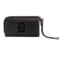 Black Detroit Tigers Cell Phone Wristlet Wallet