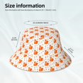 thumbnail image 3 of Bingfone Cartoon Squirrel Bucket Hat for Men Women,Packable Reversible Printed Sun Hats,Fisherman Outdoor Travel Hiking Beach Caps, 3 of 7