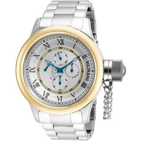 Invicta Men's Stainless Steel 15932 Russian Diver Chronograph Dial Link Bracelet Dress Watch