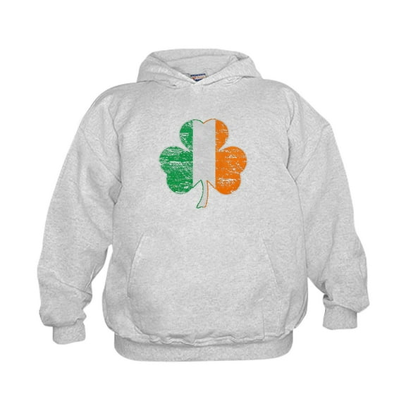 CafePress - Vintage Irish Flag Shamrock Hoodie - Kids Hooded Sweatshirt, Classic Hoodie