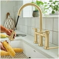 thumbnail image 6 of Blanco 442504 1.5 GPM Empressa Bridge Pull Down Faucet, Polished Chrome, 6 of 7