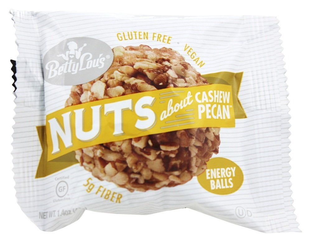 Betty Lou's Nuts About Cashew Pecan Energy Balls 1.4 oz(pack of 1) by