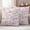 Pink, variant on Boho Pink Floral Outdoor Waterproof Pillow Covers, Vintage Farmhouse Paisley Plant Leaf Decorative Square Throw Pillowcase Sofa Cushion Sham for Patio/Couch/Chair, 18"x18" 2 Pack