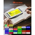 thumbnail image 3 of VEVOR Portable Digital Magnifier 5" HD Electronic Video Magnifier 2X - 48X Zoom, 3 of 9