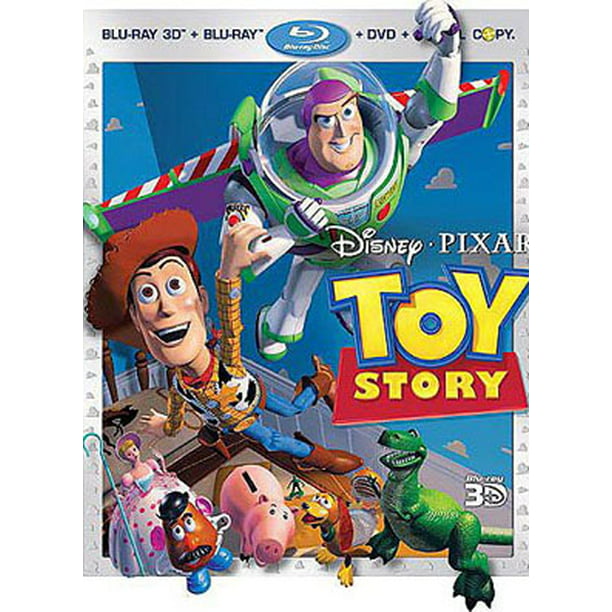 Abolladura Rápido Lejos Toy Story (Blu-ray 3D/Blu-ray/DVD Combo + Digital Copy) - Walmart.com