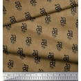 thumbnail image 3 of Soimoi polyester Crepe Fabric Dot & Floral Artistic Print Sewing Fabric Yard 52 Inch Wide, 3 of 3